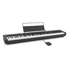 CASIO CDP-S150BK - Piano | 88t Acc.Tri Sensor II | 10 Sonidos | 64 Polifonia | USB | APP CHORDANA | Modo Dueto | Grabador MIDI | Compatible con 3 pedales | Negro