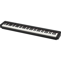 CASIO CDP-S160BK Piano Eléctrico | 88t Acc.Tri Sensor II | 10 Sonidos | 64 Polifonia | USB | APP CHORDANA | Modo Dueto | Grabador MIDI | Compatible con 3 pedales | Color Negro