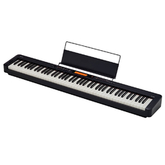 CASIO CDP-S350BK - Piano |88t Acc.Tri Sensor II | 64 Polifonia | USB a HOST y USB a Dispositivo | 700 tonos | 200 ritmos | Grabador MIDI | LCD | APP Chordona