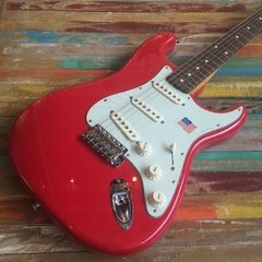 FENDER Mark Knopfler Stratocaster Hot Rod Red - comprar online