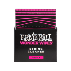 ERNIE BALL WONDER WIPES STRING CLEANER 6 PACK - 4277