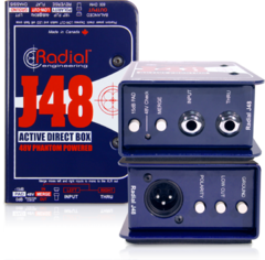 Radial Engineering J48 Phantom Powered Active Direct Box - comprar online