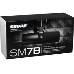 SHURE SM7B Micrófono Dinámico Cardioide para Vocal, Radio/TV - comprar online