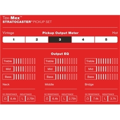 FENDER Micrófonos Stratocaster Tex Mex (Set x 3) - 099-2131-000 - Lead Music