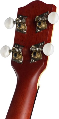 STAGG Ukelele soprano electroacústico con tapa sólida de caoba - US-80SE - tienda online