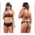 Especial Fantasia Mulher Gato De Paete Lingerie Sexy Conjunto Sensual