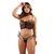 Especial Cropped Felina Fantasia Sensual Moda Erótica Lingerie Sexy - comprar online