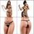 Especial Fantasia Cachorra Coleira e Cinta Liga Mini Conjunto Sensual Tanga Fio Dental com Rabinho Lingerie Erótica