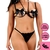 Especial Conjunto Lingerie Aro Laço Sem Bojo Atacado Sexy