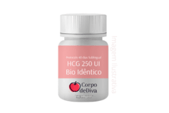 Sublingual Bio idêntico 40 dias - 250 ui (Método HCG)