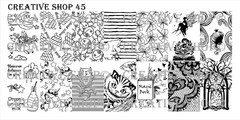 Creative Shop- Stamping Plate- 45