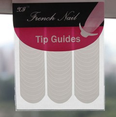 New French Manicure Tip Guides Strip Nail Art Toes