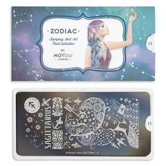 MoYou-London Stamping Nail Art Zodiac plate collection 11 - comprar online