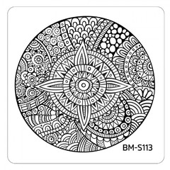 Bundle Monster Nail Art Stamping Plates- BM-S113