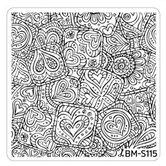 Bundle Monster Nail Art Stamping Plates- BM-S115