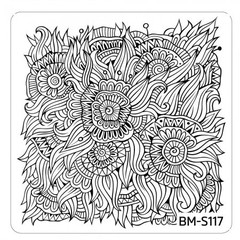Bundle Monster Nail Art Stamping Plates- BM-S117