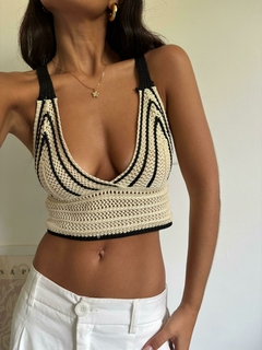 Top B&I Crochet Importado (H2555)