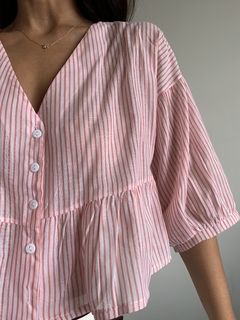 Camisa Kate Cotton Rayado (Cm1507) - comprar online