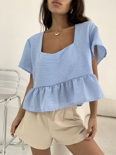 Blusa Tailandia Linen Liso (Rm1713) en internet