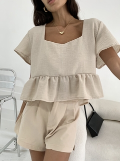 Blusa Tailandia Linen Liso (Rm1713) en internet