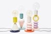 Lámpara de mesa Tótem - 4 módulos: - Menta, rosa y natural. - comprar online