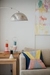 Lámpara de mesa Tótem - 4 módulos: - Rosa, lila, amarillo, menta y natural. en internet