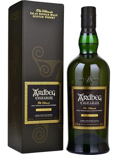Whisky Single Malt Ardbeg Uigeadail 700ml Origen Escocia.