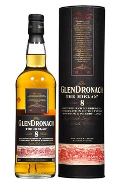 Whisky Glendronach 8 Años The Hielan 46%abv Origen Escocia.