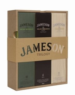 Jameson Trilogy Gift Pack 3 X 200ml C/una en internet