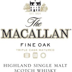 Whisky The Macallan 10 Años Fine Oak 750ml. en internet