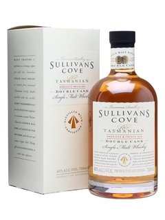 Whisky Single Malt Australiano Sullivans Cove Double Cask. Botella de 700ml. Origen Australia, Tasmania.