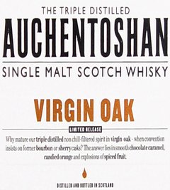 Auchentoshan Virgin Oak Edición Limitada. - Todo Whisky