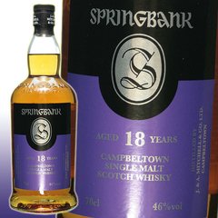 Whisky Single Malt Springbank 18 Años 46% abv Origen Escocia. en internet