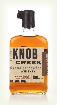 Knob Creek 100 Proof 9 años Small Batch.