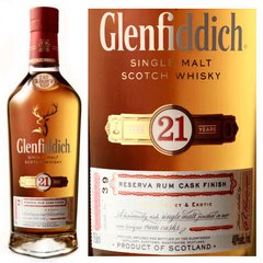 Glenfiddich 21 Años Rum Cask Finish - Todo Whisky