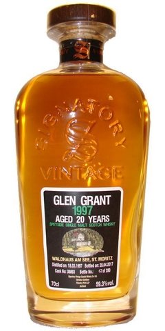 Glen Grant 1997 20 Años Signatory Cask Strength 59,3%abv