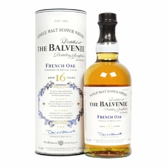 The Balvenie 16 Años French Oak Finished In Pineau Casks.