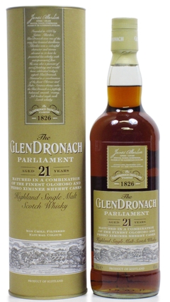 Whisky Glendronach 21 Años Parliament.