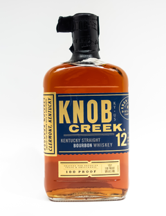 Knob Creek 12 Años 100 Proof Small Batch.