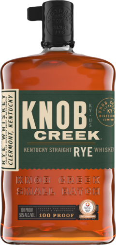 Knob Creek Rye 100 Proof Origen Usa.