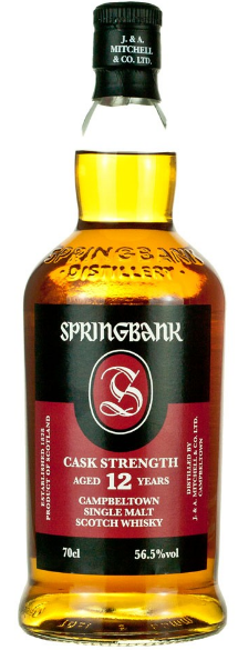 Whisky Single Malt Springbank 12 Años Cask Strength 56,5% ABV. - comprar online