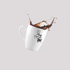 Taza Bombé - It is always coffee time - comprar online