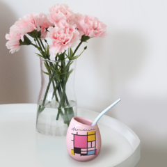 Mate - Mondrian - ENUNPUNTO tazas y vasos de diseño