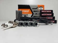 Cables de bujia FERRAZZI con bujias CHEVROLET HESCHER para Chevrolet Astra 2.0 8V
