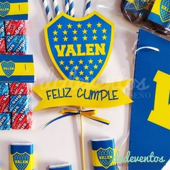 topper torta boca