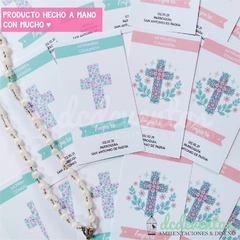 PACK BAUTISMO / COMUNIÓN : ESTAMPITAS + BOLSITA - DCD Eventos® - Casamientos y fiestas temáticas