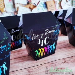 Cajitas box souvenirs cumpleaños - comprar online