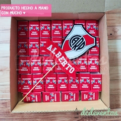CANDY BOX TEMÁTICA FUTBOL: ADORNO TORTA + GOLOSINAS (ELEGÍ TU EQUIPO FAVORITO) - comprar online