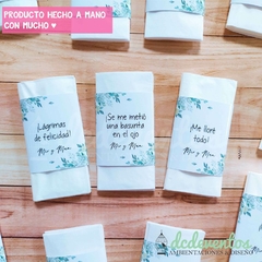 Pañuelos tissues personalizados (elegí cantidad) - comprar online