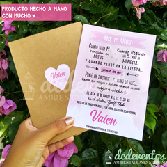 50 Invitaciones Pink + 50 Pulseras - comprar online